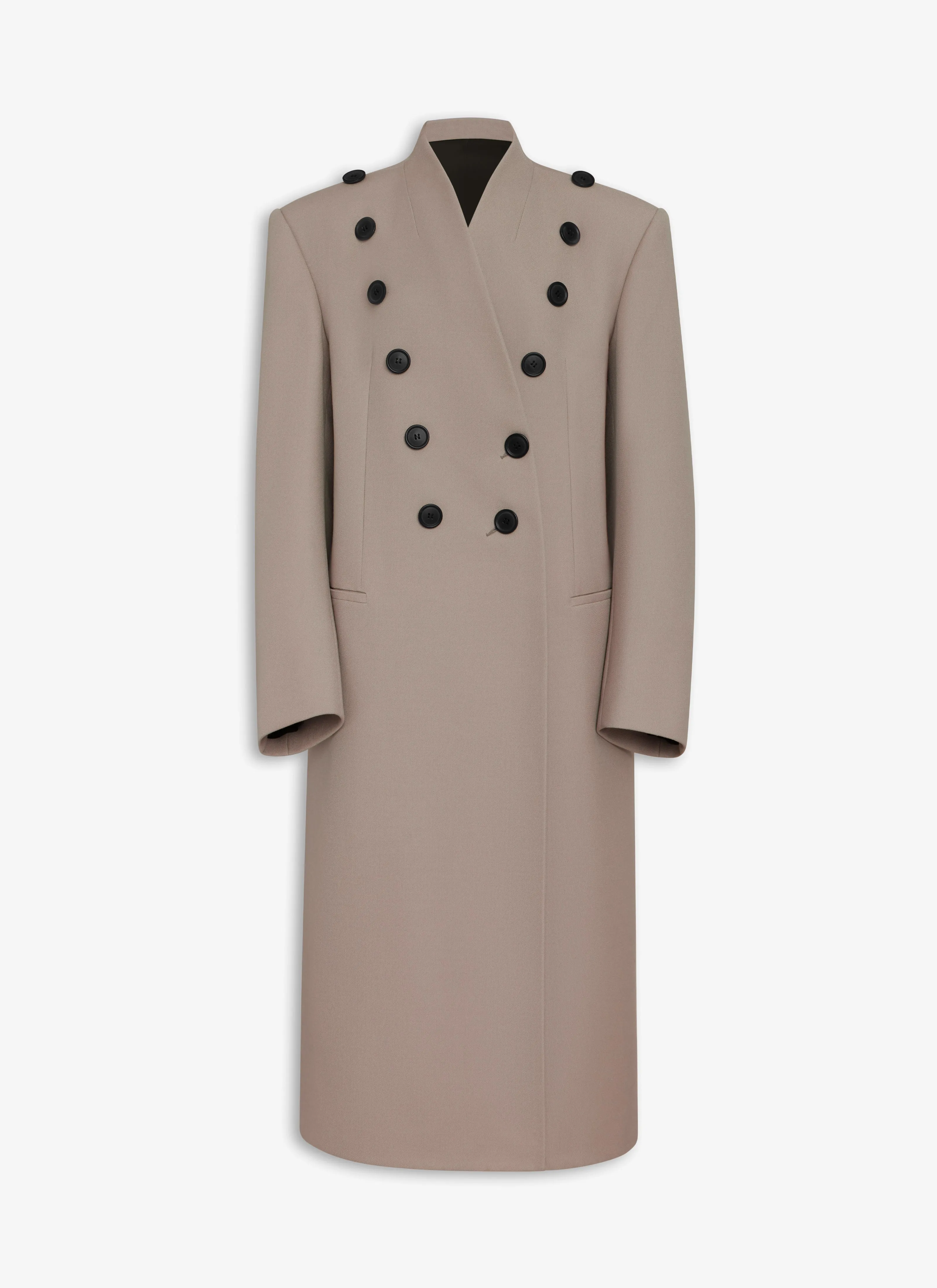 Wool Large Coat