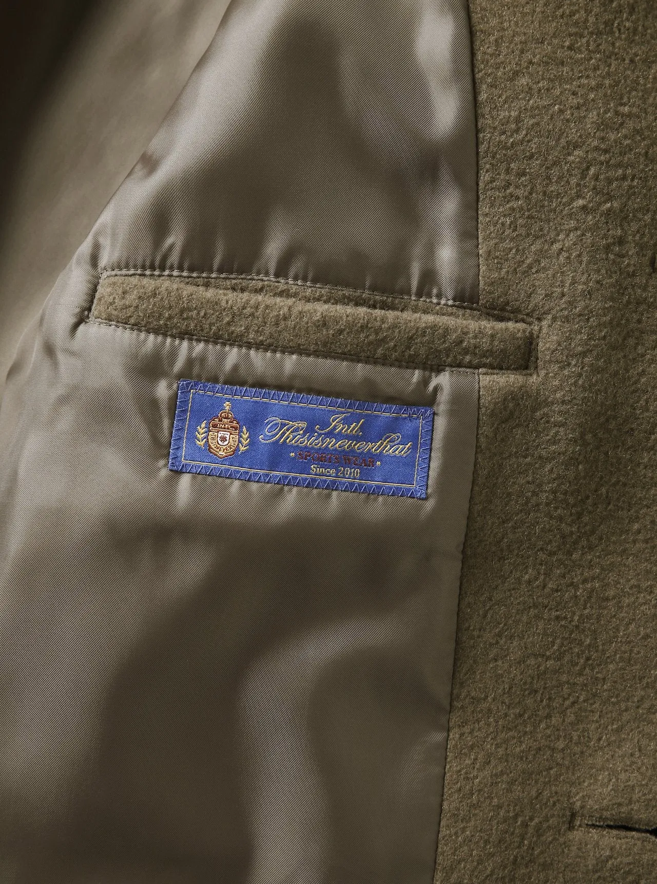 Wool Trench Coat